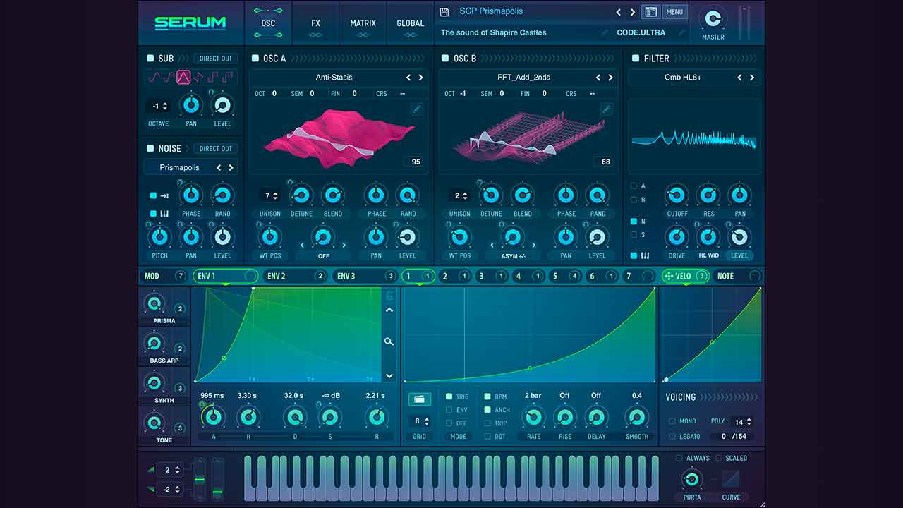 Arkeon for xfer SERUM uses custom wavetables requires SERUM 1.237